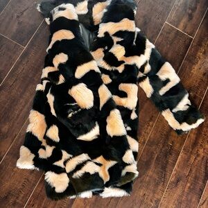 Top shop “fur” coat